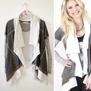 Scrapbook women’s medium Sabrina Terry Open Cardigan, medium